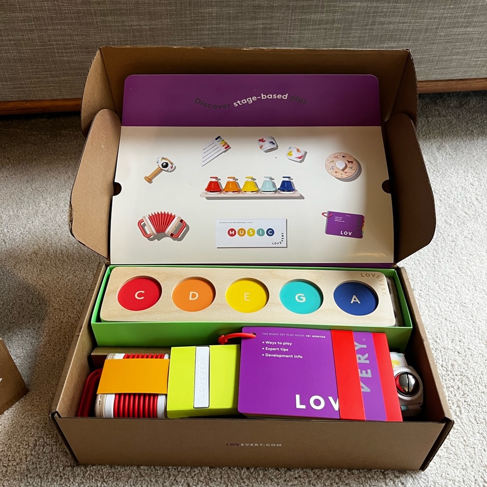 Lovevery Music Set Box - Brand New!